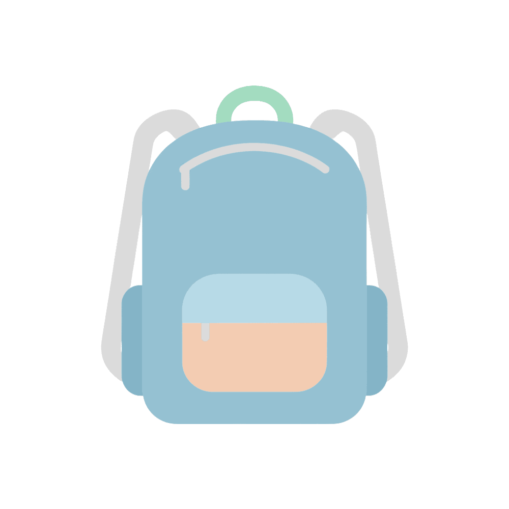 Icône sac à dos — transportabilité du pot de chambre Habeygard®