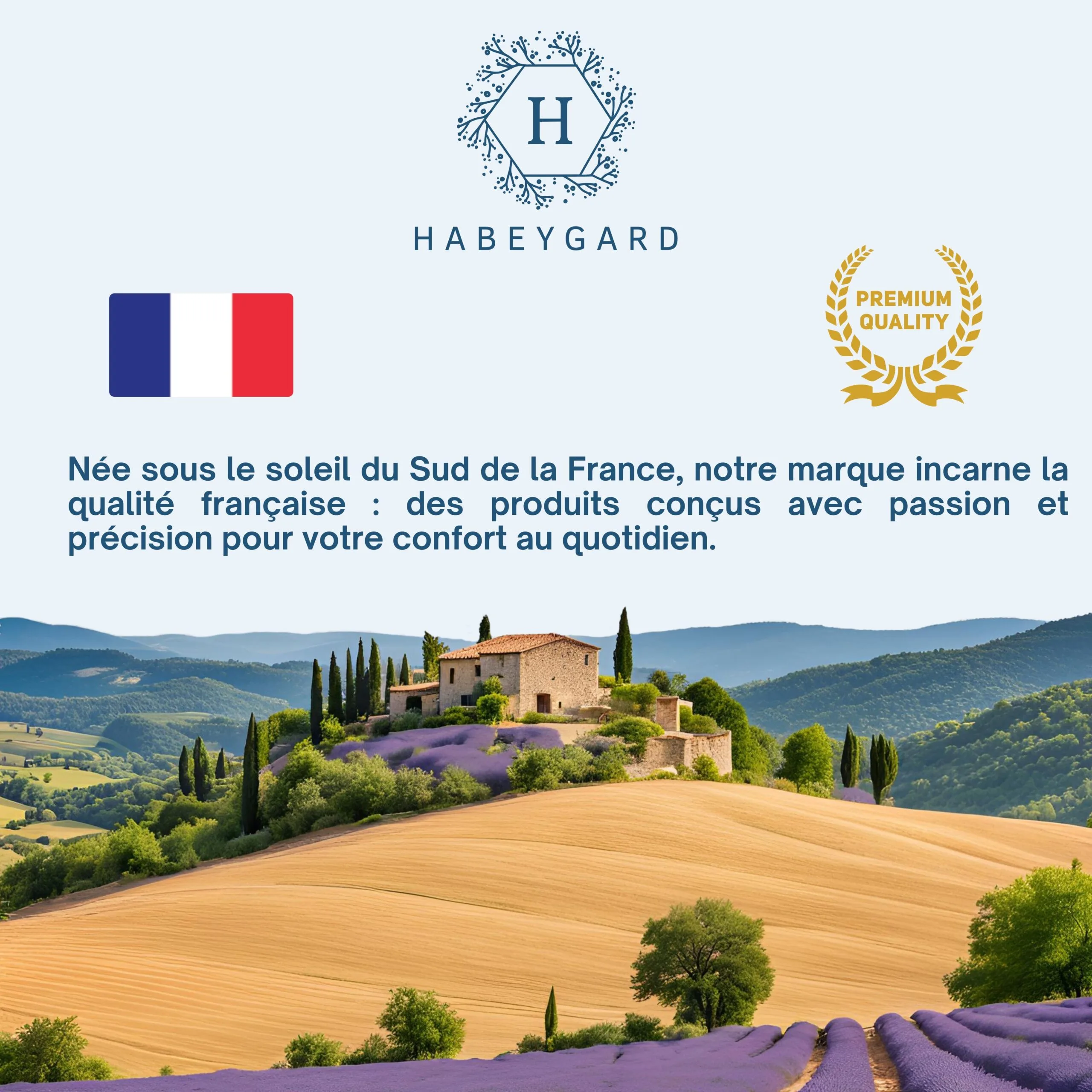 Toilette portable HABEYGARD® – marque française née dans le Sud, qualité premium
