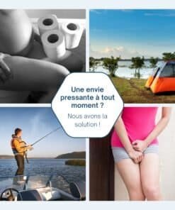 Pot de chambre HABEYGARD® – idéal en cas d'envie pressante au camping, en van ou à l'hôpital